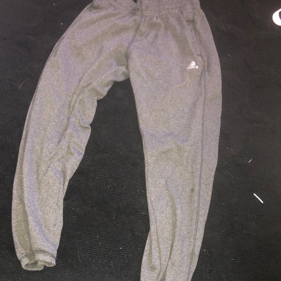 ADIDAS SWEAT PANTS- gray - Picture 1 of 5